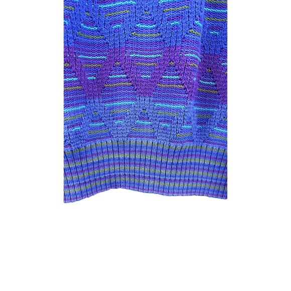 VTG Y2K Cosby Colours Alexander Julian Sweater Mens Large Cotton Made In USA - Picture 6 of 6